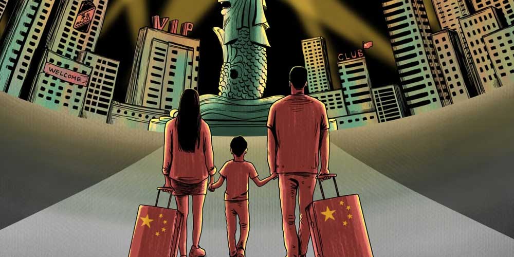 为什么中国“疯狂”的超级富豪将他们的财富和聚会转移到新加坡